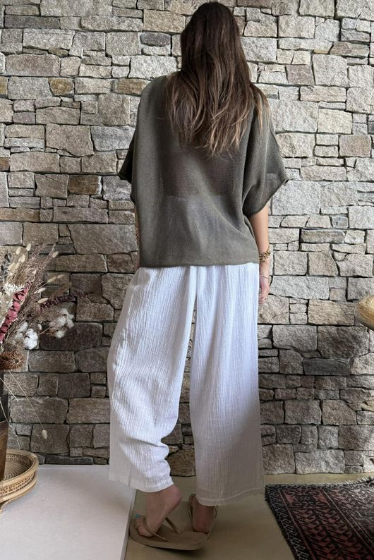 Conrad Box Cotton Knit Mud